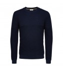 Selected homme - Pull marine pour homme