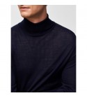 Selected homme - Pull col roulé marine