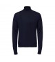 Selected homme - Pull col roulé marine