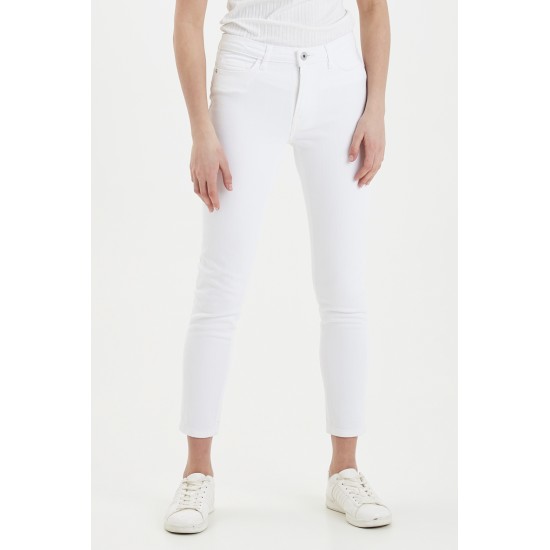 Ichi - Jean blanc taille haute