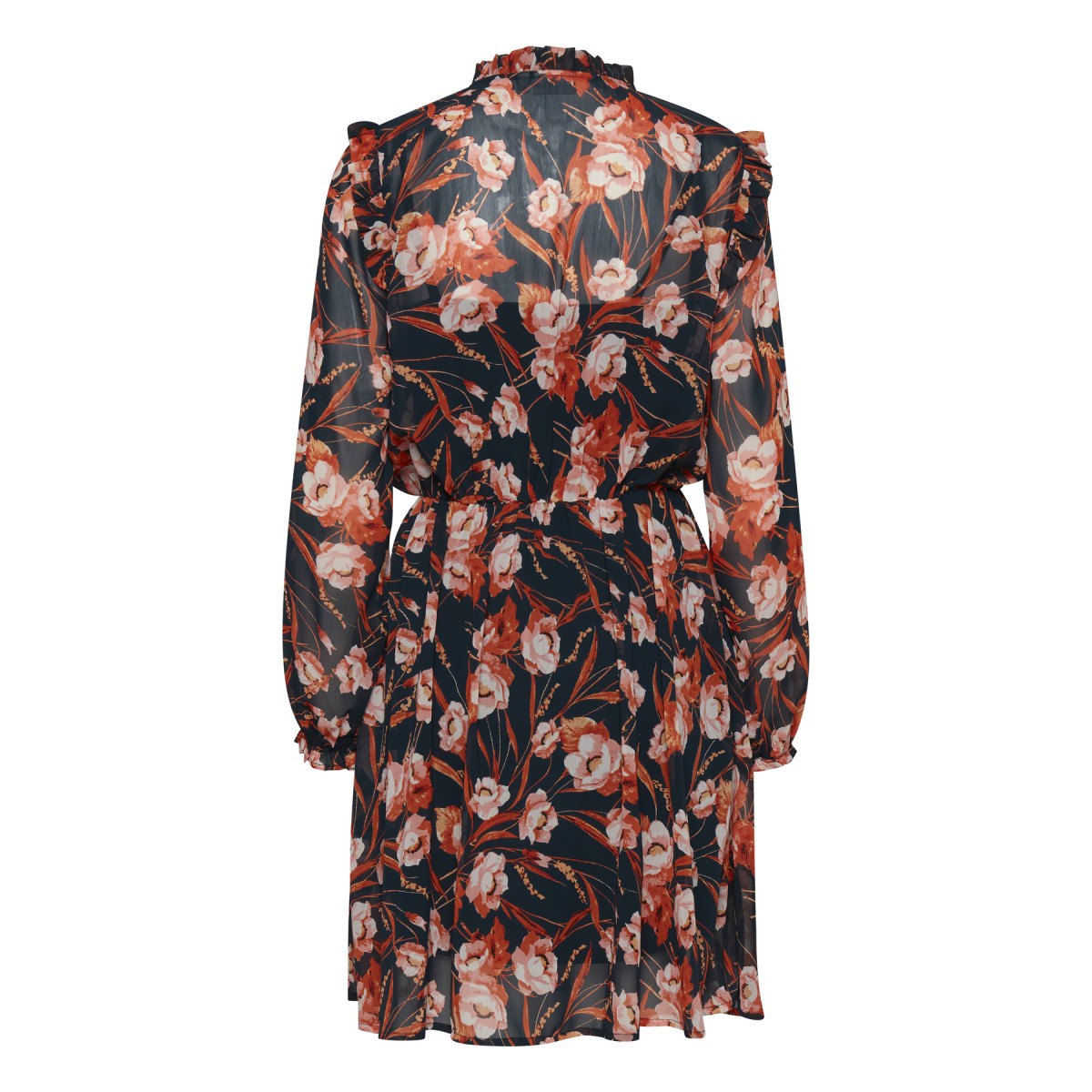 Ichi - Robe verte à fleurs