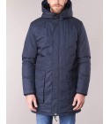 Selected - Parka marine à capuche