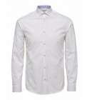 Selected homme - Chemise slim blanche