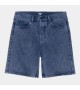 Carhartt WIP - Short en jeans bleu foncé