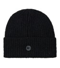 Carhartt - Bonnet en laine noir moucheté