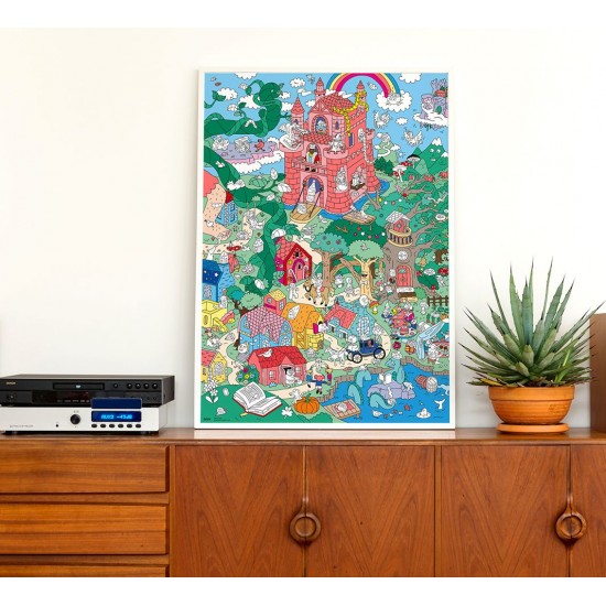 Omy - Poster géant Fantastic à décorer 2