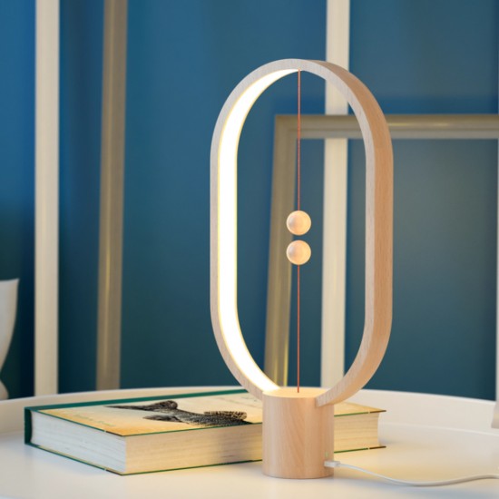 DesignNest - Lampe Heng Balance bois clair