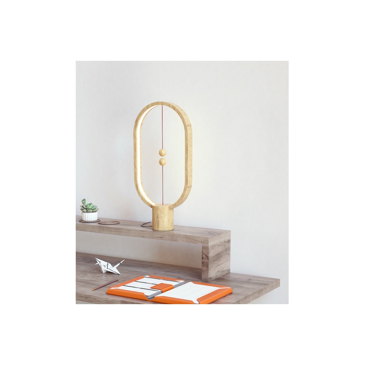 DesignNest - Lampe Heng Balance bois clair