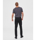 Selected homme - Pantalon chino ajusté noir