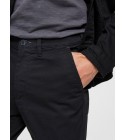 Selected homme - Pantalon chino ajusté noir