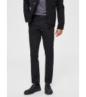 Selected homme - Pantalon chino ajusté noir