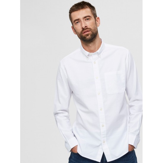 Selected - Chemise homme blanche