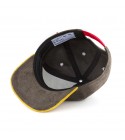 Hello Hossy - Casquette enfant en velours gris moutarde