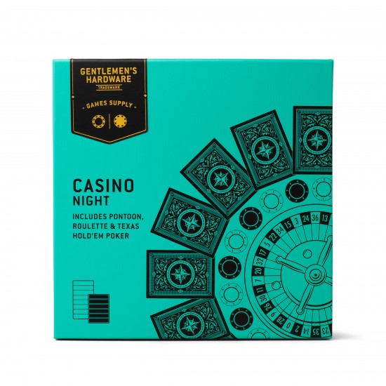 Gentlemen's Hardware - Coffret de jeu casino