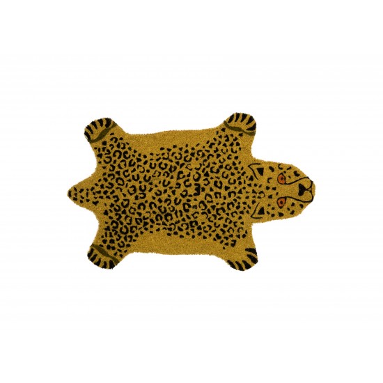 Fisura - Paillasson guépard jaune