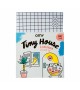 Omy - Mini maison en carton à colorier