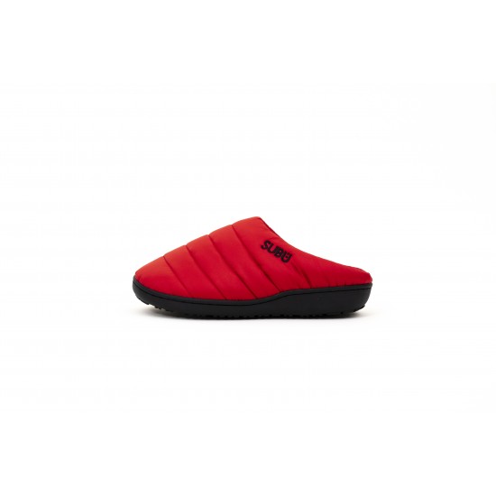 Subu - Sandales d'hiver rouge