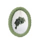 FISURA - Cadre photo ovale vert