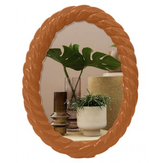 FISURA - Cadre photo ovale terracotta