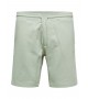 Selected - Short jogging vert amande