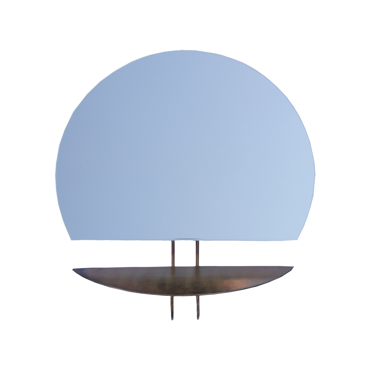 Bakker - Miroir à tablette dorée