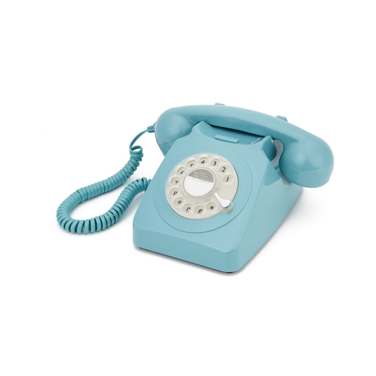 GPO - Téléphone bleu rétro 746
