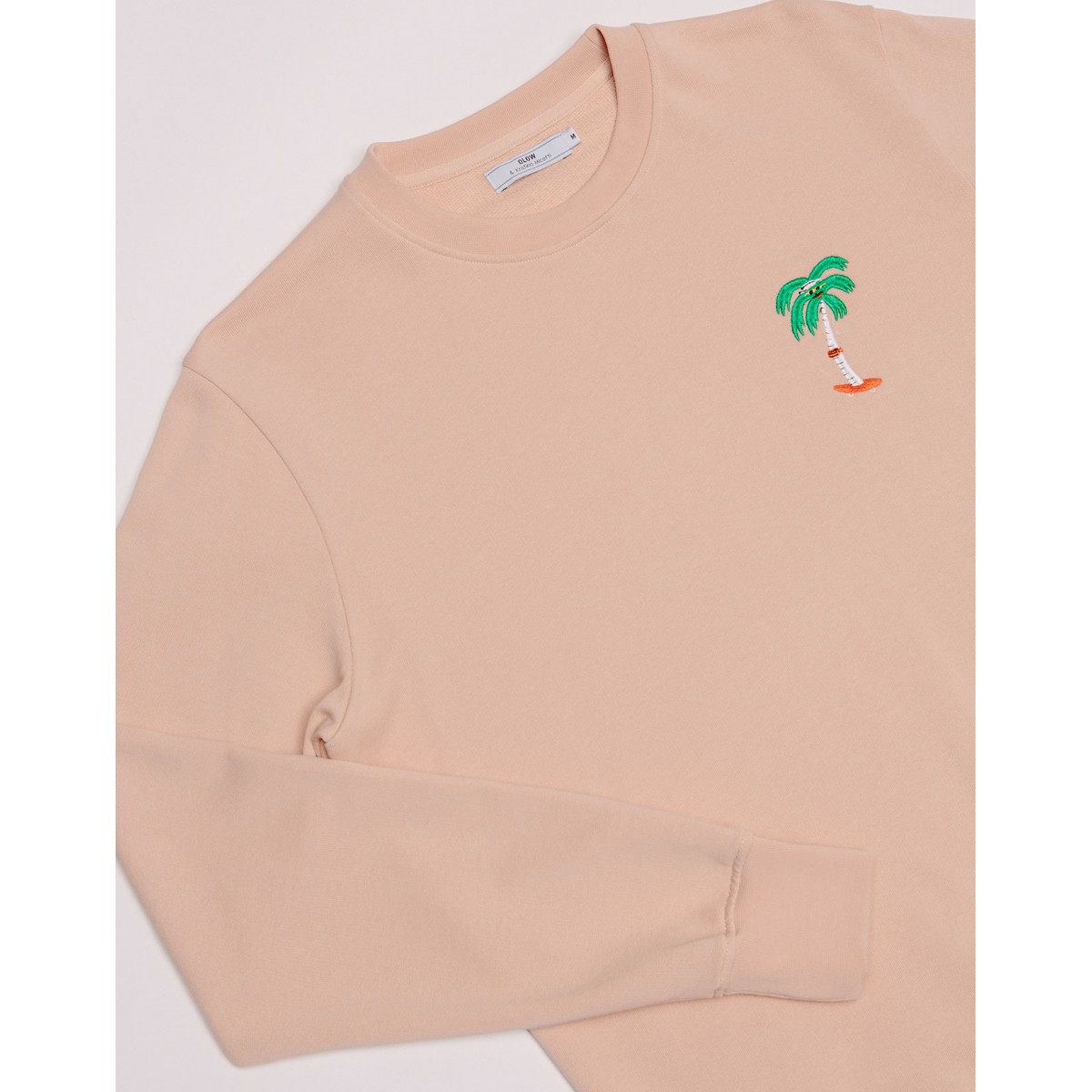 Olow - Sweat brodé rose pour femmes