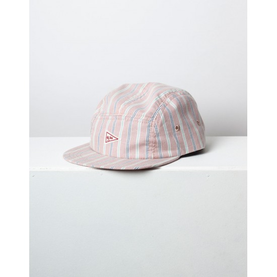 OLOW - Casquette rose à rayures unisexe