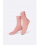 Eat my socks - Chaussettes coeur rose lurex