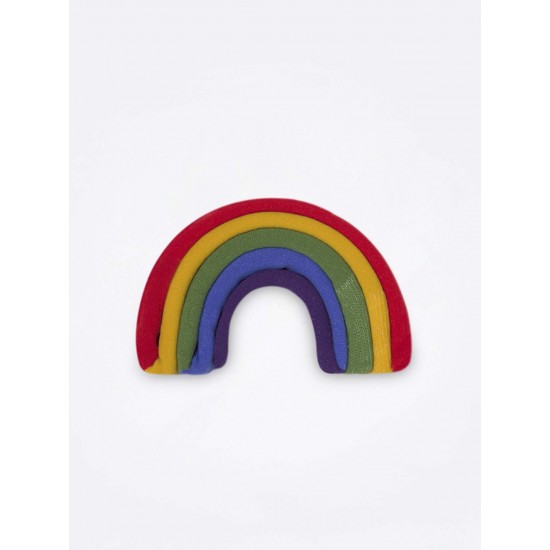 Eat my socks - Chaussettes arc-en-ciel claires 2