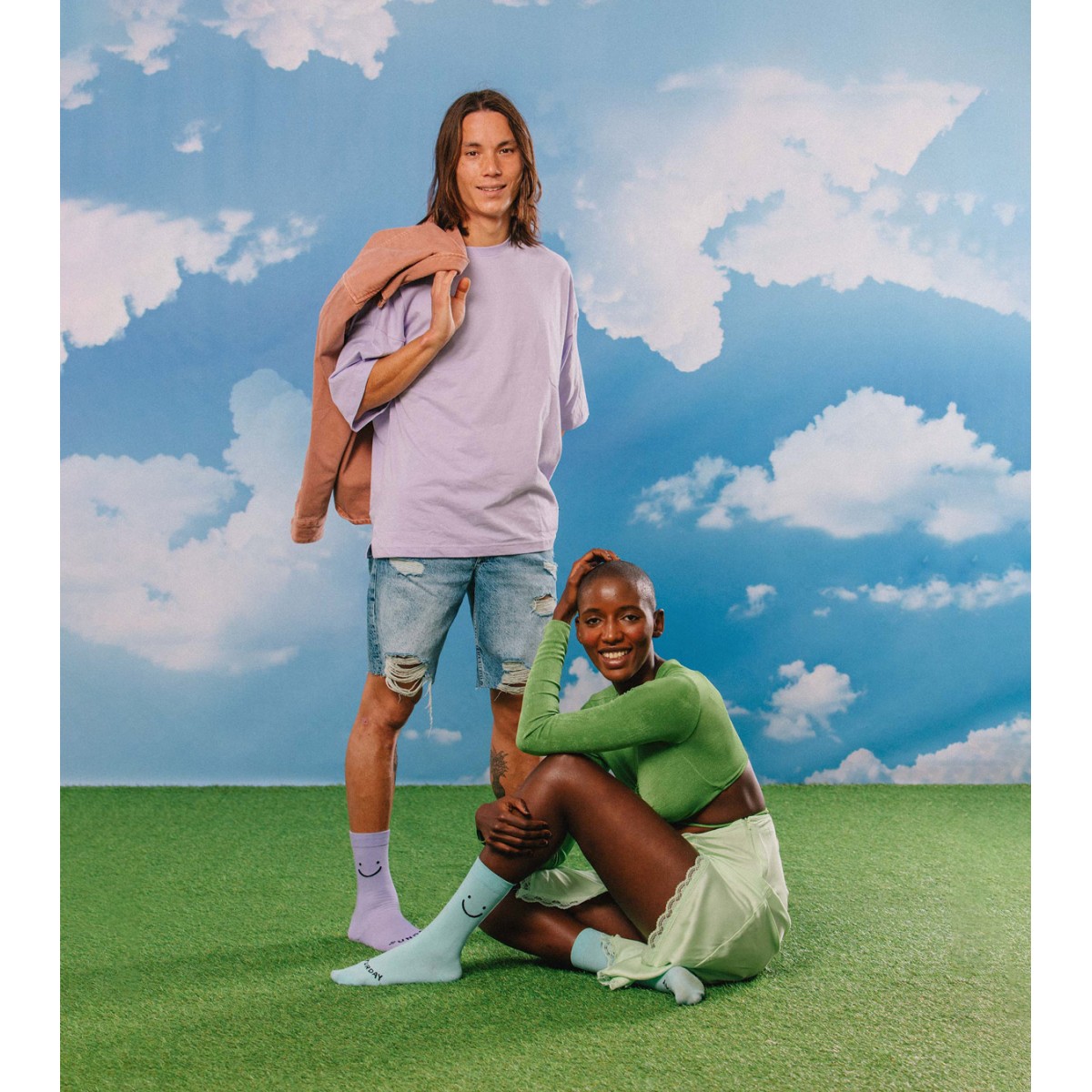 Eat my socks - Chaussettes arc-en-ciel classique