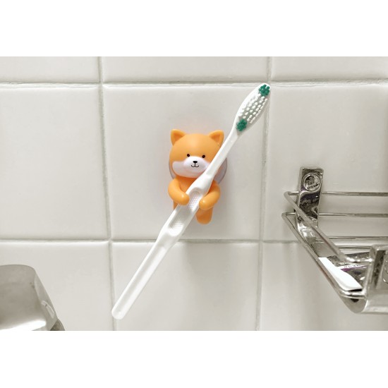 Kikkerland - Porte brosse à dents chien