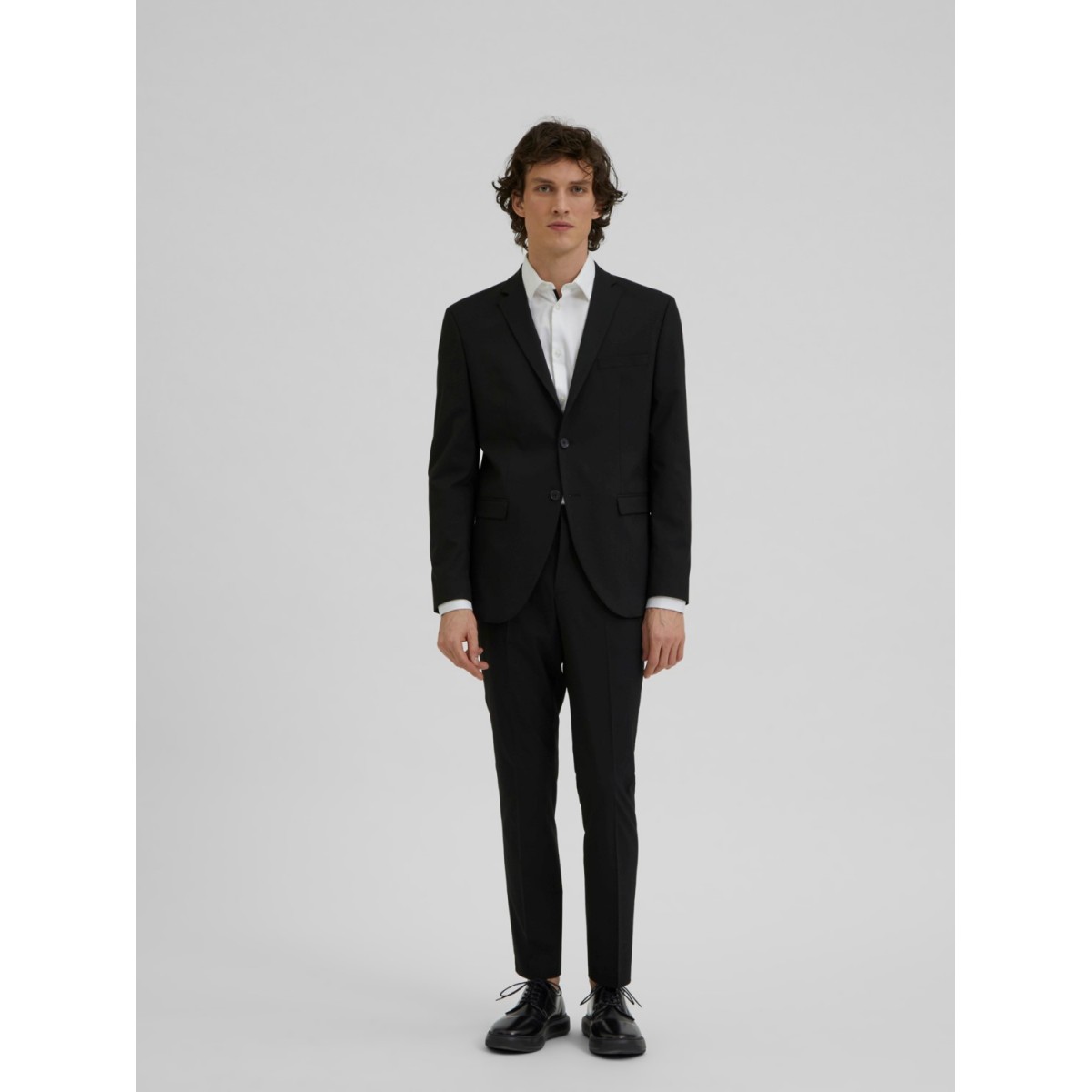 Selected - Veste de costume noire slim fit