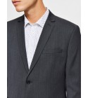 Selected - Blazer homme gris structuré
