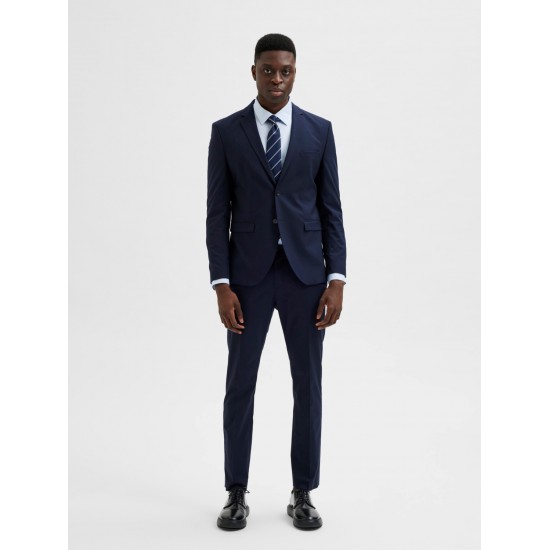 Selected - Veste de costume bleu marine slim fit 2