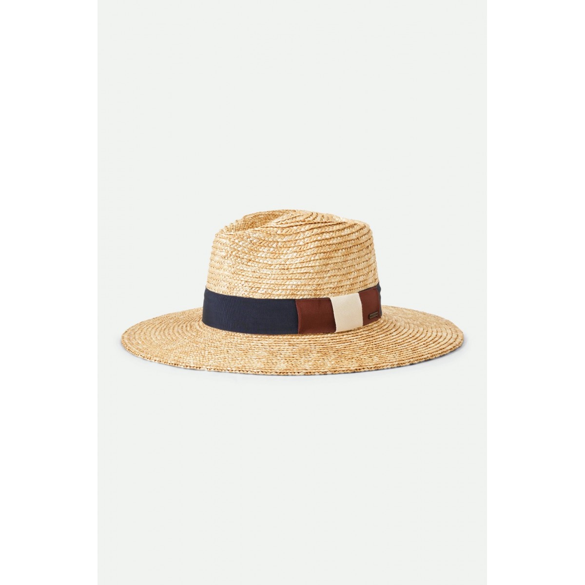 Brixton - Chapeau de paille ruban tricolore