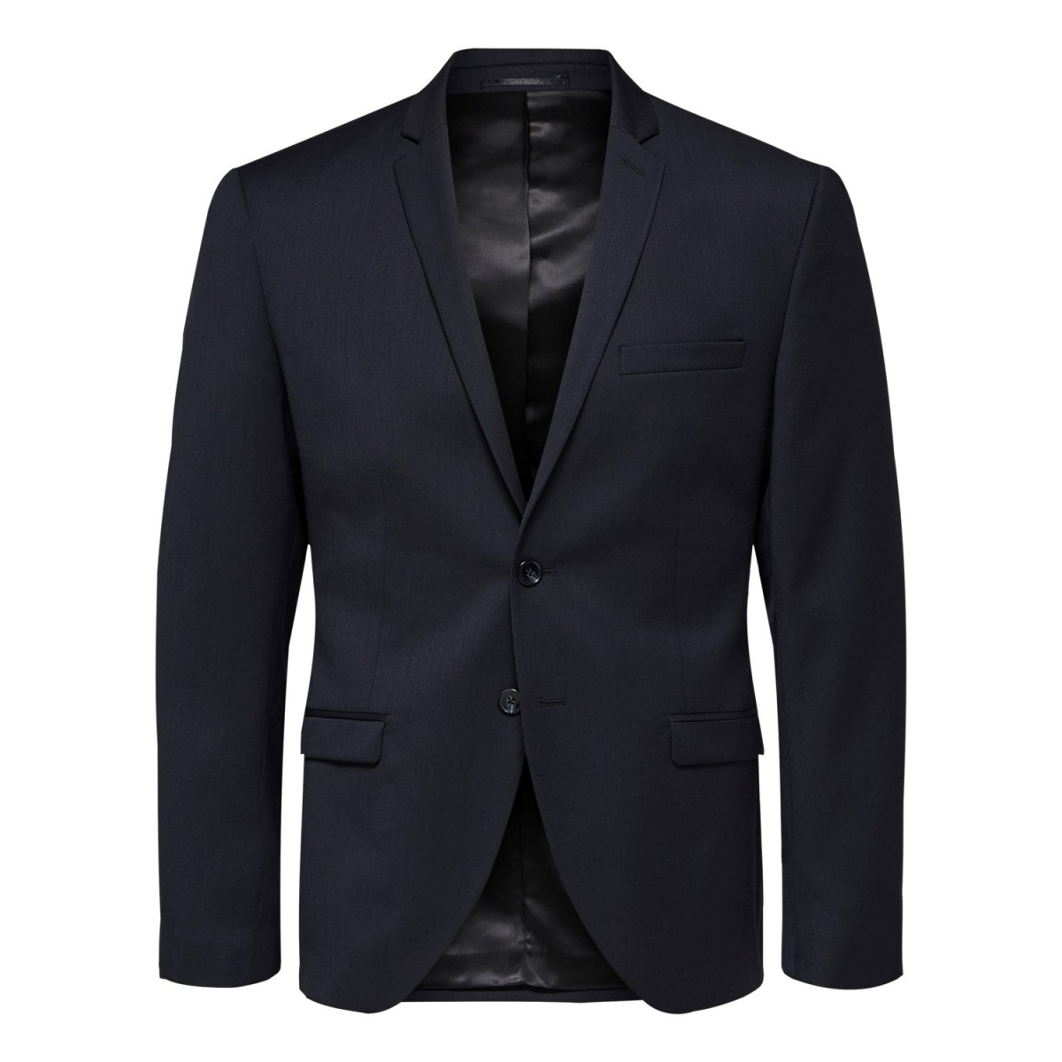 Selected - Blazer homme gris structuré
