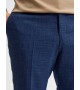 Selected - Pantalon de costume en lin bleu