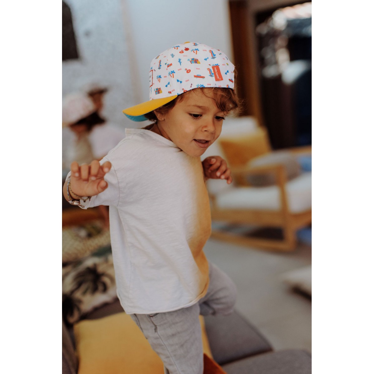 Hello Hossy - Casquette enfant à motif Palm Springs