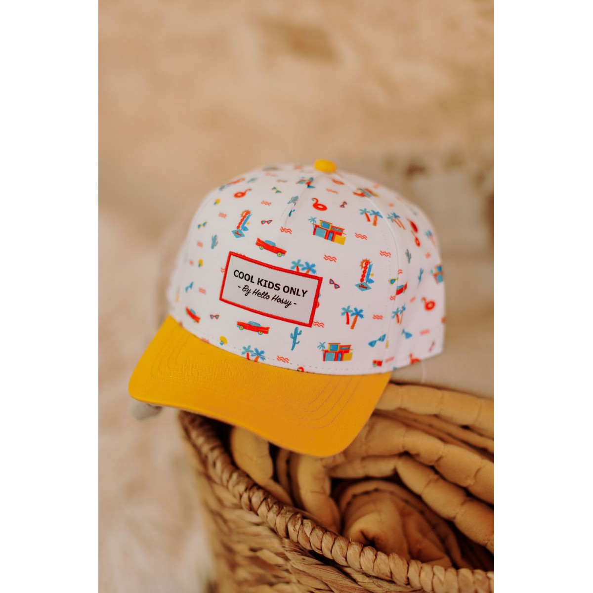 Hello Hossy - Casquette enfant à motif Palm Springs