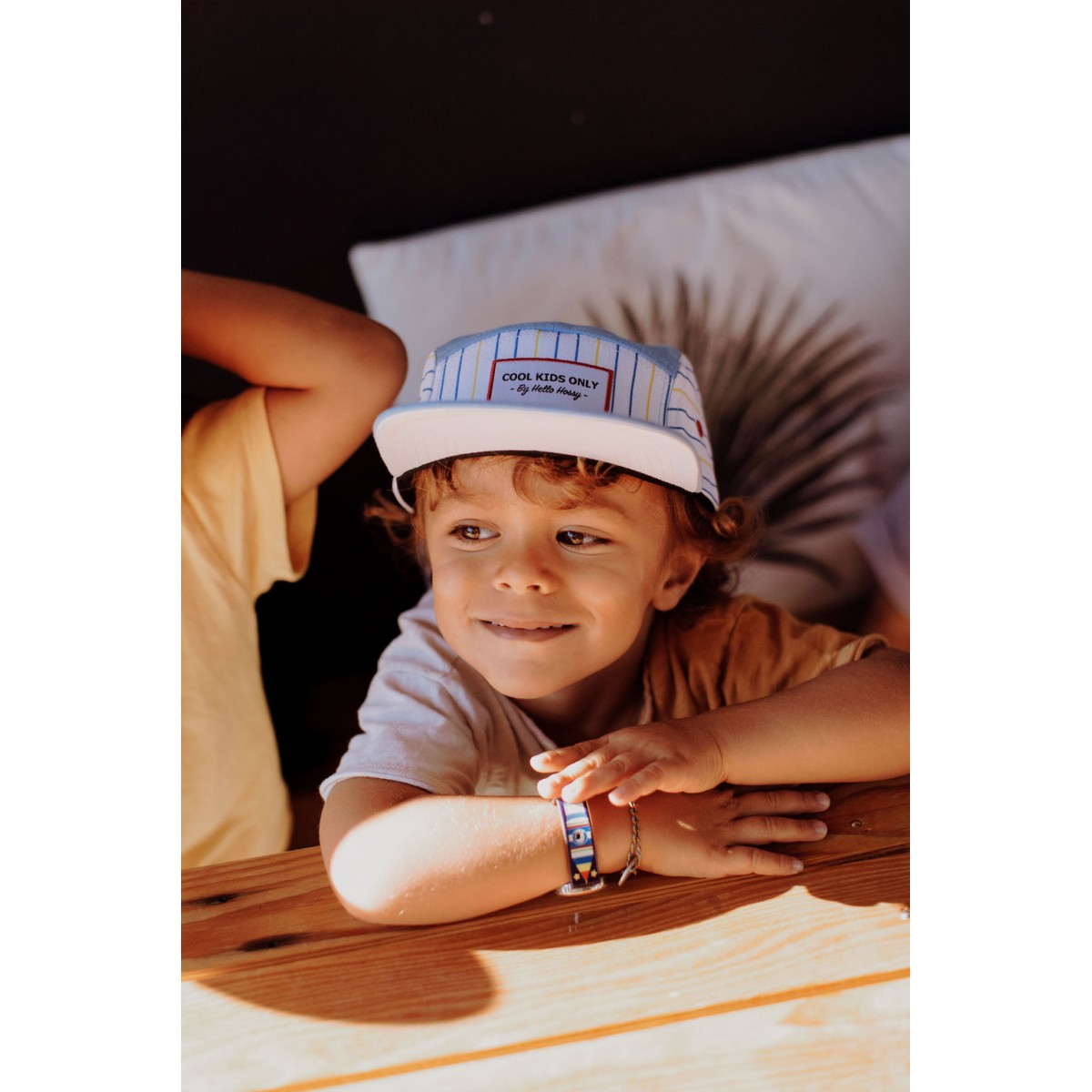 Hello Hossy - Casquette enfant 5 Panel Marin