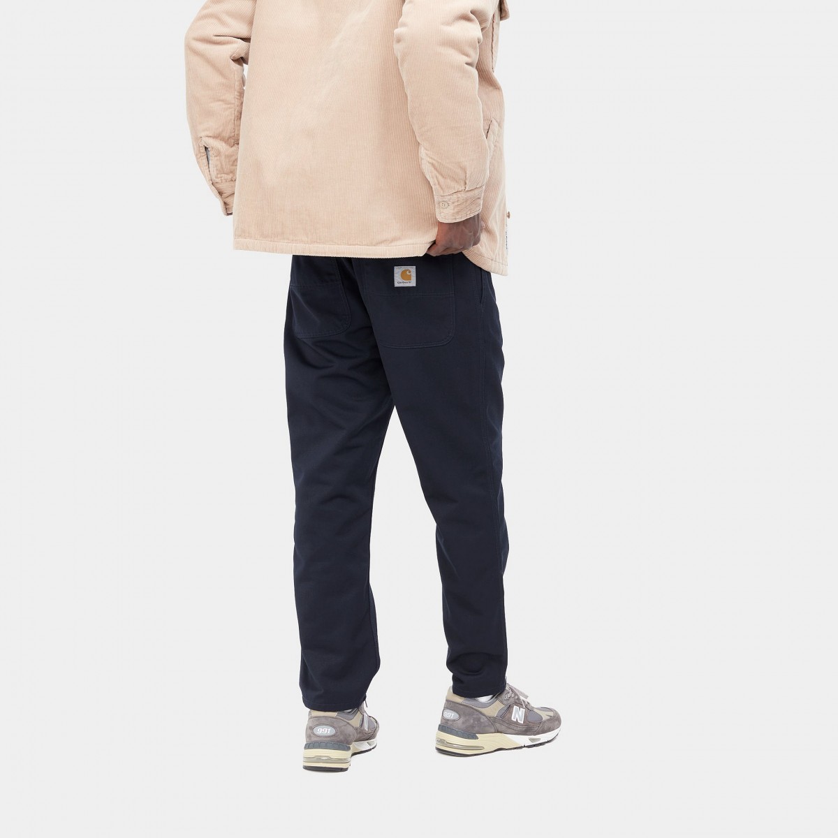 Carhartt WIP - Pantalon marine coupe droite