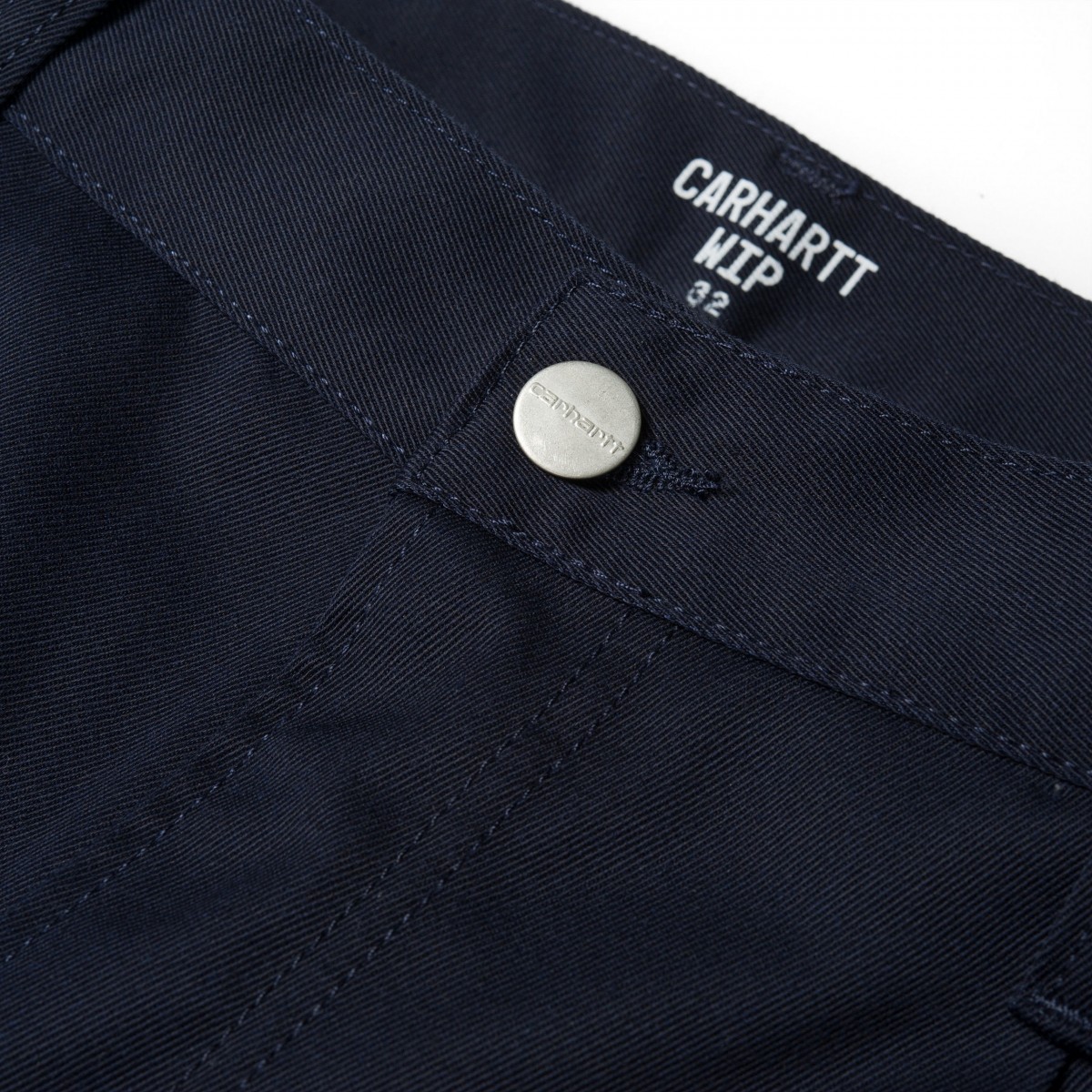 Carhartt WIP - Pantalon marine coupe droite