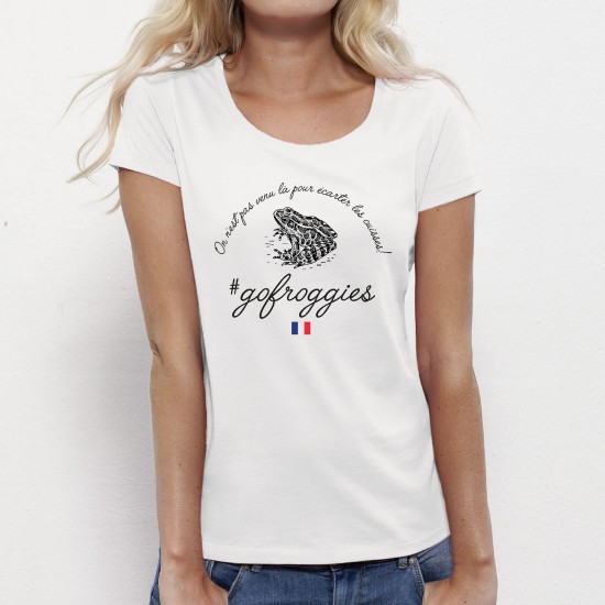 T-shirt femme Go Froggies