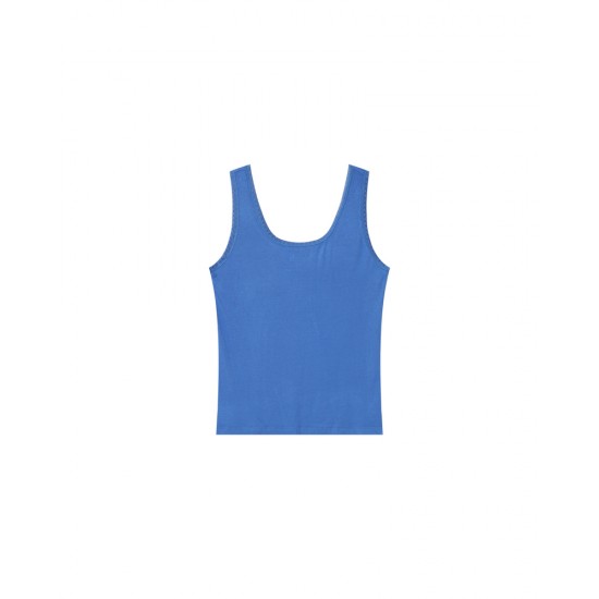 Grace et Mila - Débardeur femme écru côtelé 2