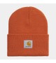 Carhartt - Bonnet orange brique watch hat