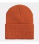 Carhartt - Bonnet orange brique watch hat