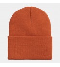Carhartt - Bonnet orange brique watch hat