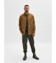 Selected - Chemise homme vert olive
