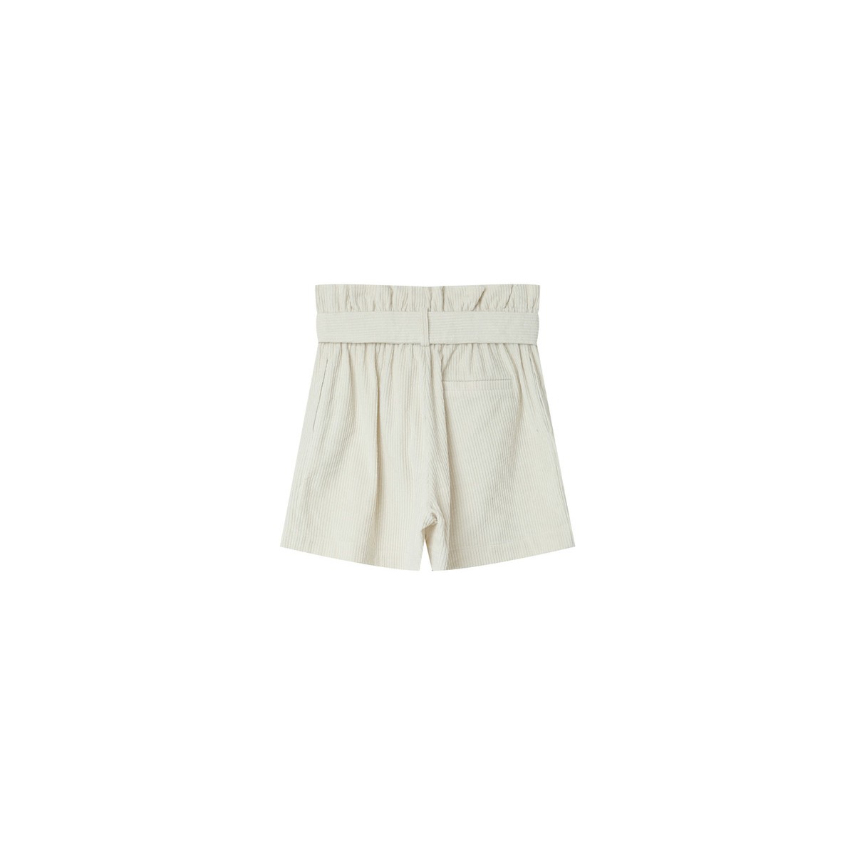 Grace et Mila - Short paperbag sable pour femme